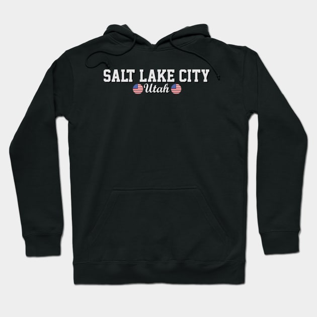 Salt Lake City Utah Hoodie by Eric Okore